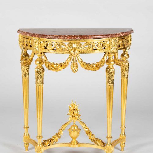 Marble Top Console Tables (Photo 8 of 20)