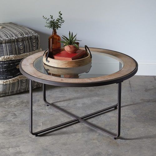 Round Industrial Coffee Tables (Photo 17 of 20)