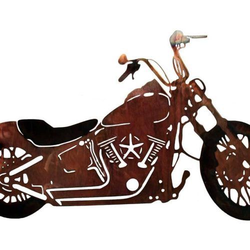 Motorcycle Metal Wall Art (Photo 15 of 20)