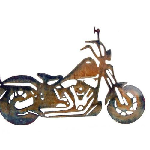 Motorcycle Metal Wall Art (Photo 13 of 20)