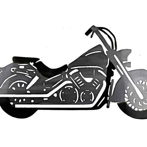 Motorcycle Metal Wall Art (Photo 8 of 20)