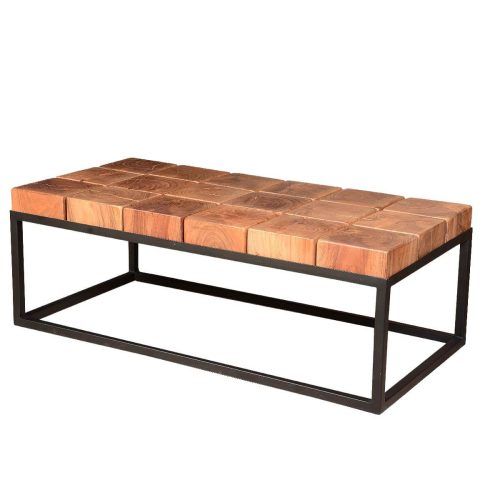 Solid Acacia Wood Coffee Tables (Photo 12 of 20)