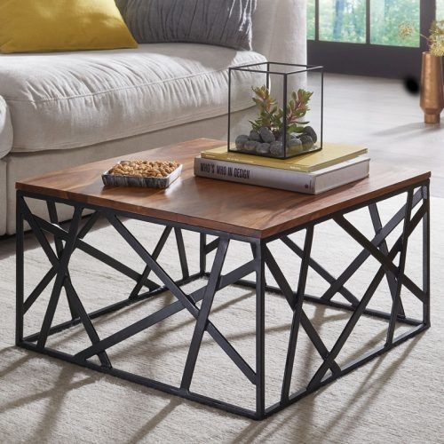Metal And Wood Coffee Tables (Photo 12 of 20)