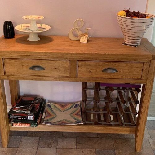 Wood Console Tables (Photo 14 of 20)