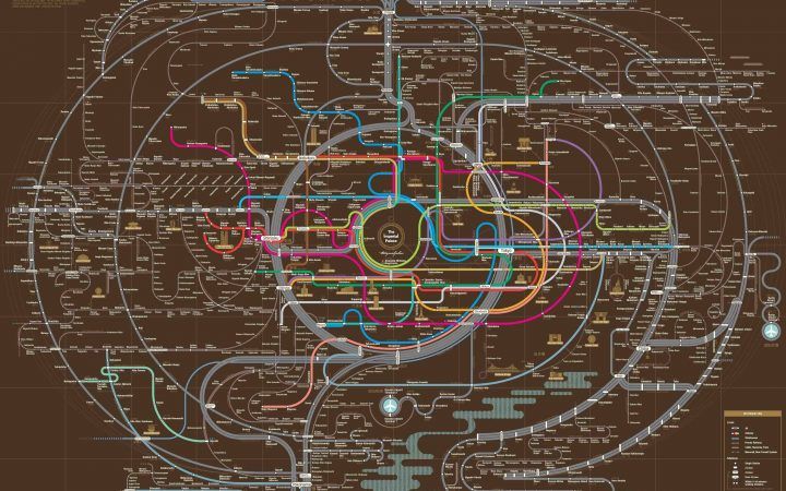 20 Ideas of Metro Map Wall Art