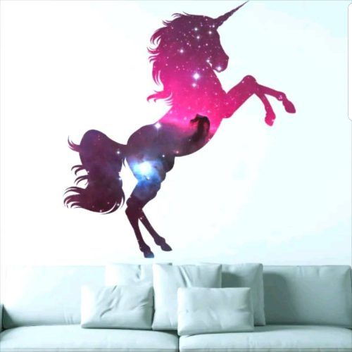 3D Unicorn Wall Art (Photo 20 of 20)