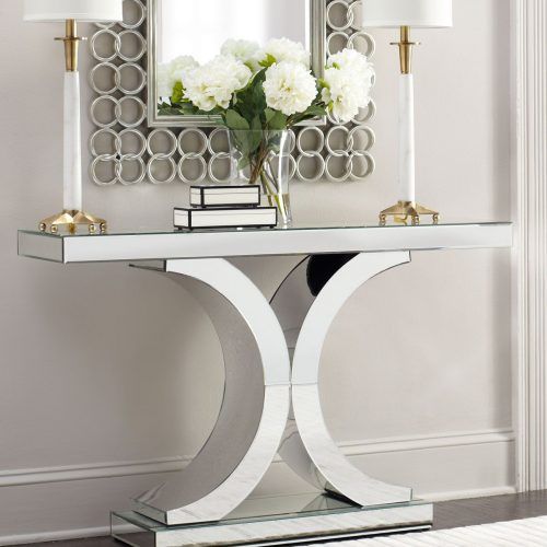 Mirrored Console Tables (Photo 2 of 20)