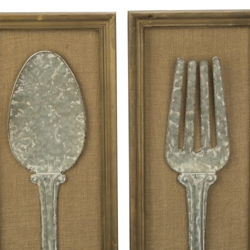 Fork And Spoon Wall Art (Photo 16 of 20)