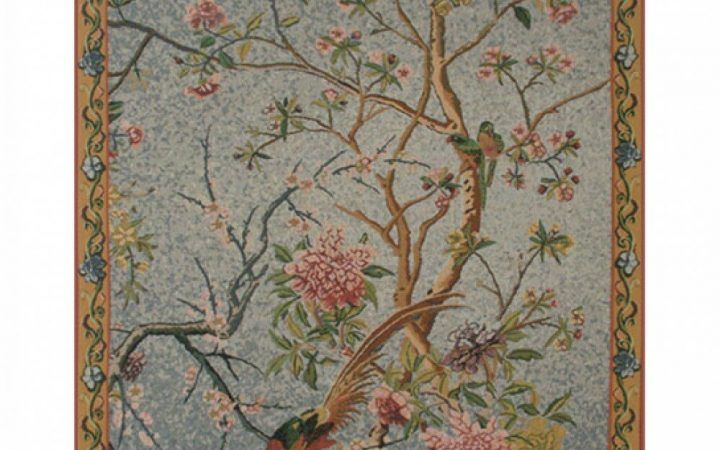20 Best Collection of Blended Fabric Spring Blossom Tapestries