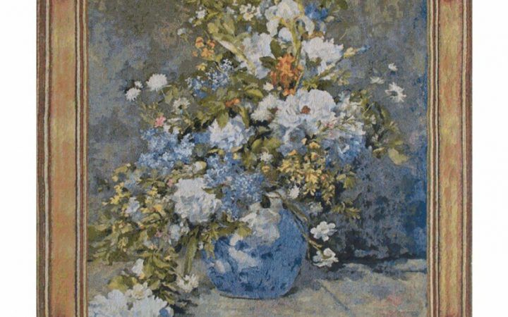Blended Fabric Spring Bouquet by Renoir Tapestries