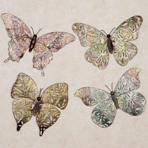 Large Metal Butterfly Wall Art (Photo 4 of 25)