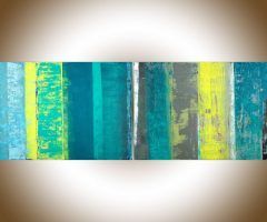 20 Collection of Yellow and Green Wall Art
