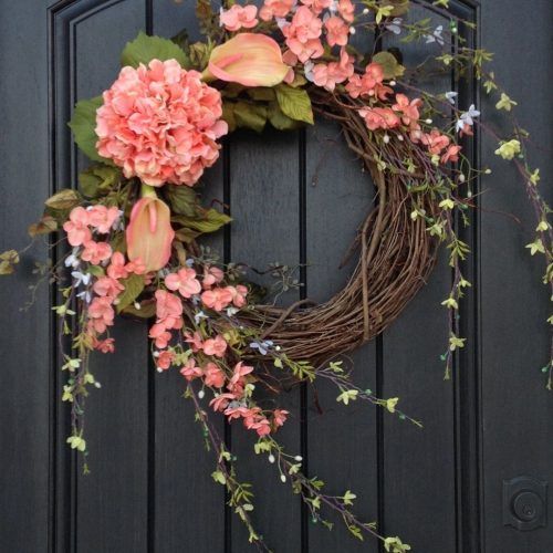 Floral Patterned Over The Door Wall Decor (Photo 9 of 20)