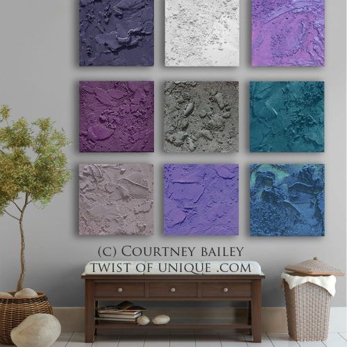 Purple And Grey Abstract Wall Art (Photo 4 of 20)