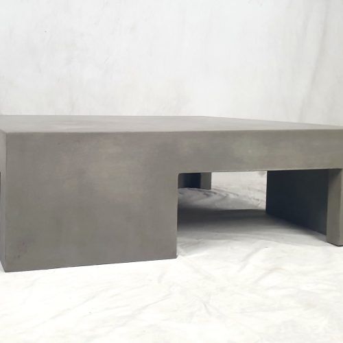 Modern Concrete Coffee Tables (Photo 5 of 20)