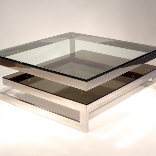 Glass Coffee Tables With Lower Shelves (Photo 10 of 20)