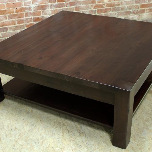 Espresso Wood Finish Coffee Tables (Photo 3 of 21)