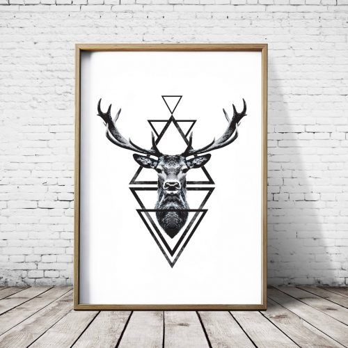 Stag Head Wall Art (Photo 6 of 20)