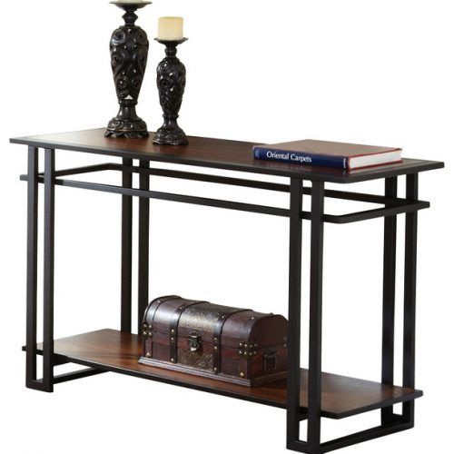 Black Metal Console Tables (Photo 9 of 20)