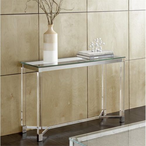 Chrome Console Tables (Photo 5 of 20)