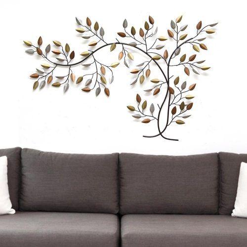 Flowing Leaves Wall Decor (Photo 6 of 20)