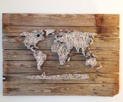 2024 Latest String Map Wall Art