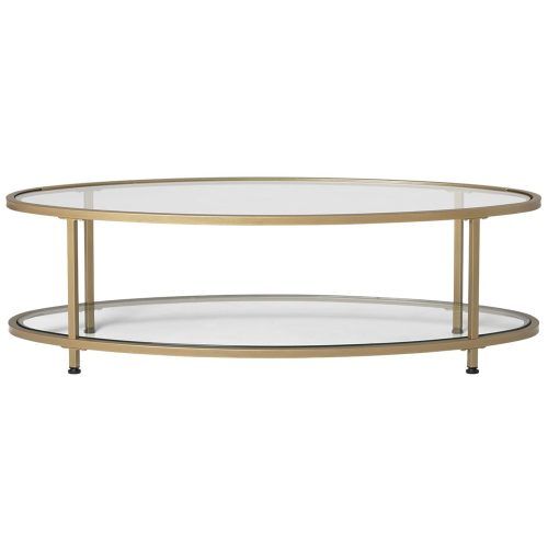 Glass Oval Coffee Tables (Photo 10 of 20)
