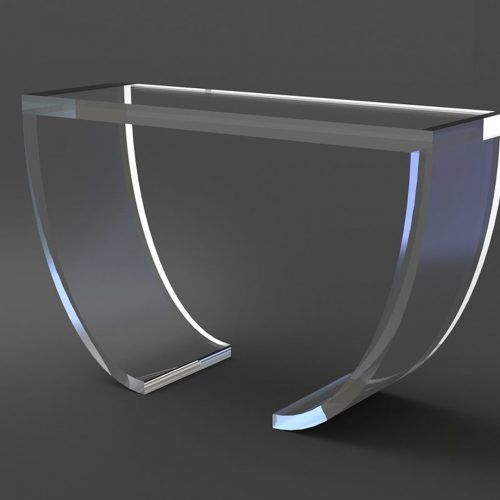 Acrylic Console Tables (Photo 7 of 20)