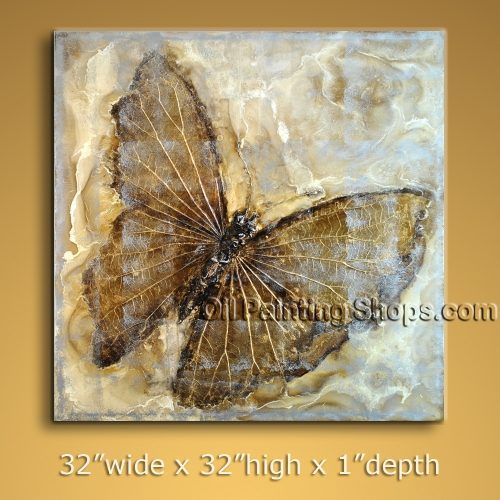 Abstract Butterfly Wall Art (Photo 20 of 20)