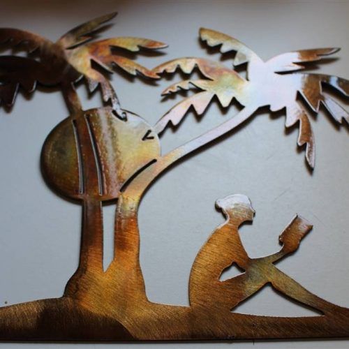 Palm Tree Metal Art (Photo 25 of 25)