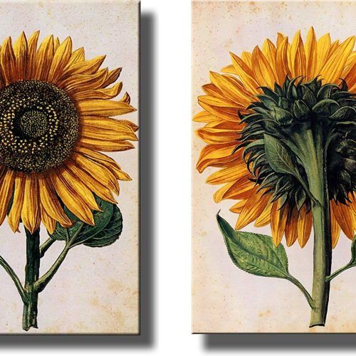 Sunflower Metal Framed Wall Art (Photo 13 of 20)
