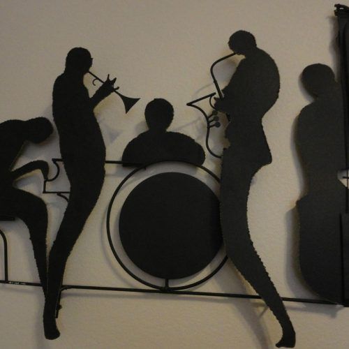 Abstract Jazz Band Wall Art (Photo 14 of 20)