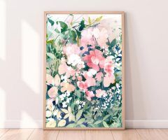 20 The Best Flower Garden Wall Art