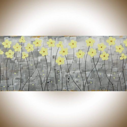 Yellow And Gray Wall Art (Photo 10 of 15)