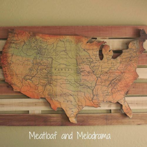 United States Map Wall Art (Photo 2 of 20)