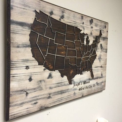 United States Map Wall Art (Photo 7 of 20)