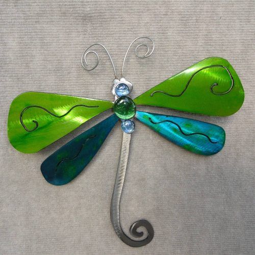 Dragonfly Metal Wall Art (Photo 9 of 20)
