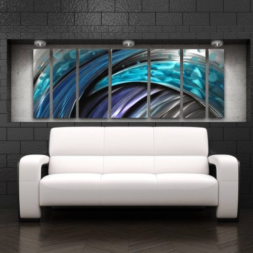 Contemporary Large Metal Wall Art (Photo 2 of 20)
