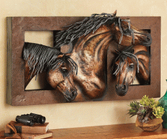  Best 20+ of 3d Horse Wall Art
