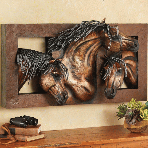 3D Horse Wall Art (Photo 1 of 20)