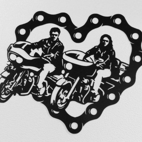 Motorcycle Metal Wall Art (Photo 14 of 20)