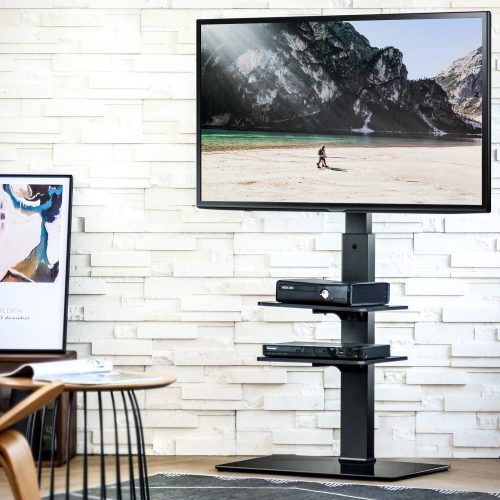 Foldable Portable Adjustable Tv Stands (Photo 15 of 20)