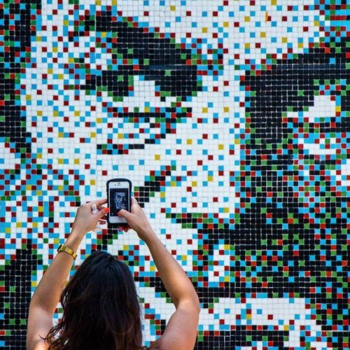Pixel Mosaic Wall Art (Photo 17 of 20)