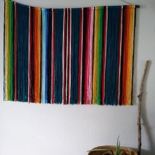 Blended Fabric Southwestern Bohemian Wall Hangings (Photo 9 of 20)
