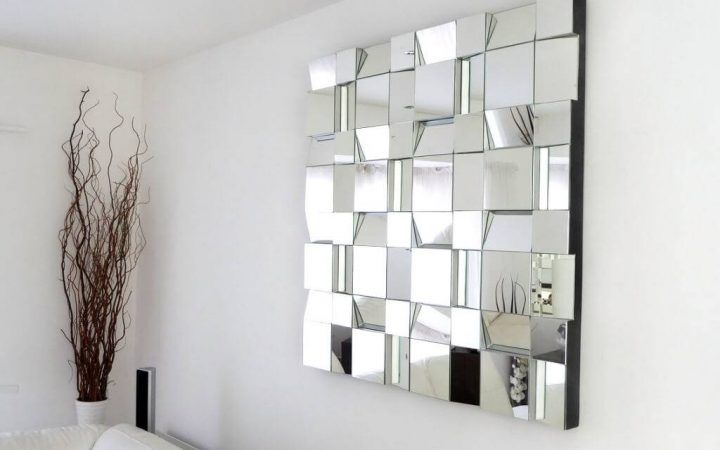Modern Mirrored Wall Art