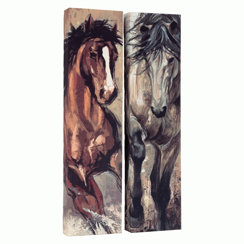 Horses Canvas Wall Art (Photo 12 of 15)