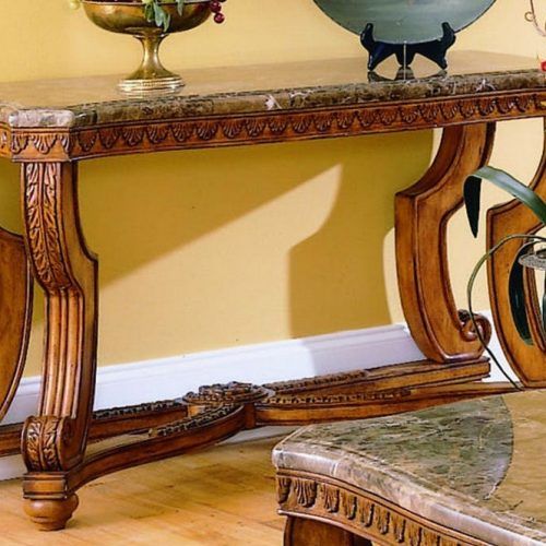 Heartwood Cherry Wood Console Tables (Photo 17 of 20)