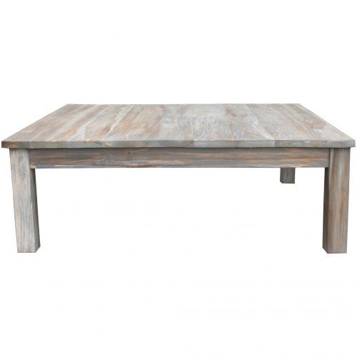 Smoke Gray Wood Square Console Tables (Photo 5 of 20)
