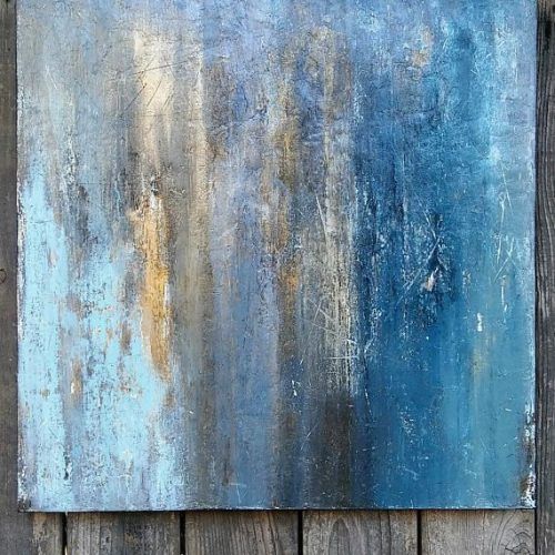 Gold And Teal Wood Wall Art (Photo 4 of 20)