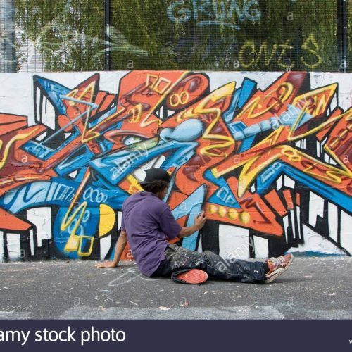Abstract Graffiti Wall Art (Photo 17 of 20)